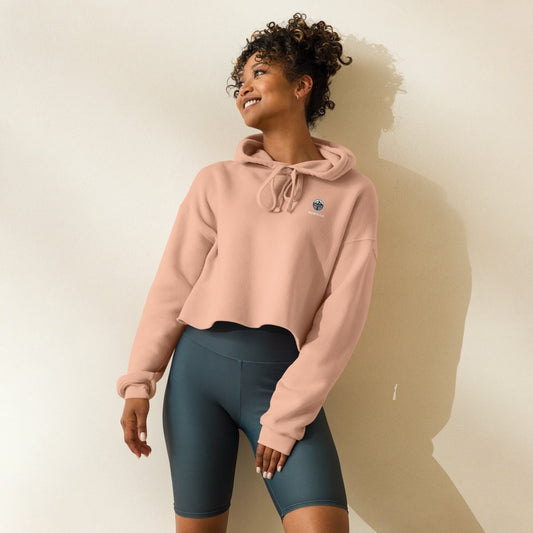 168 BPM RUNNERS CLUB Crop Hoodie - Trailvue